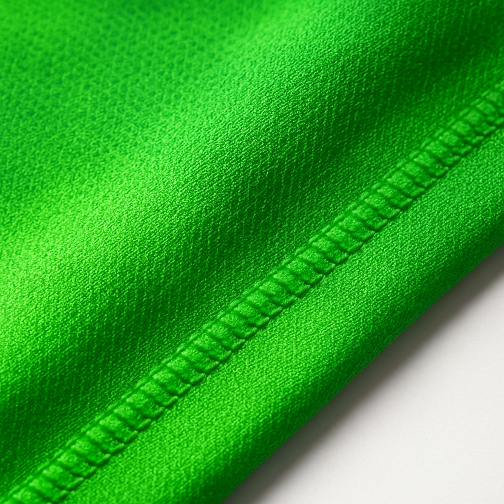 Detalhe de camiseta sublimada premium